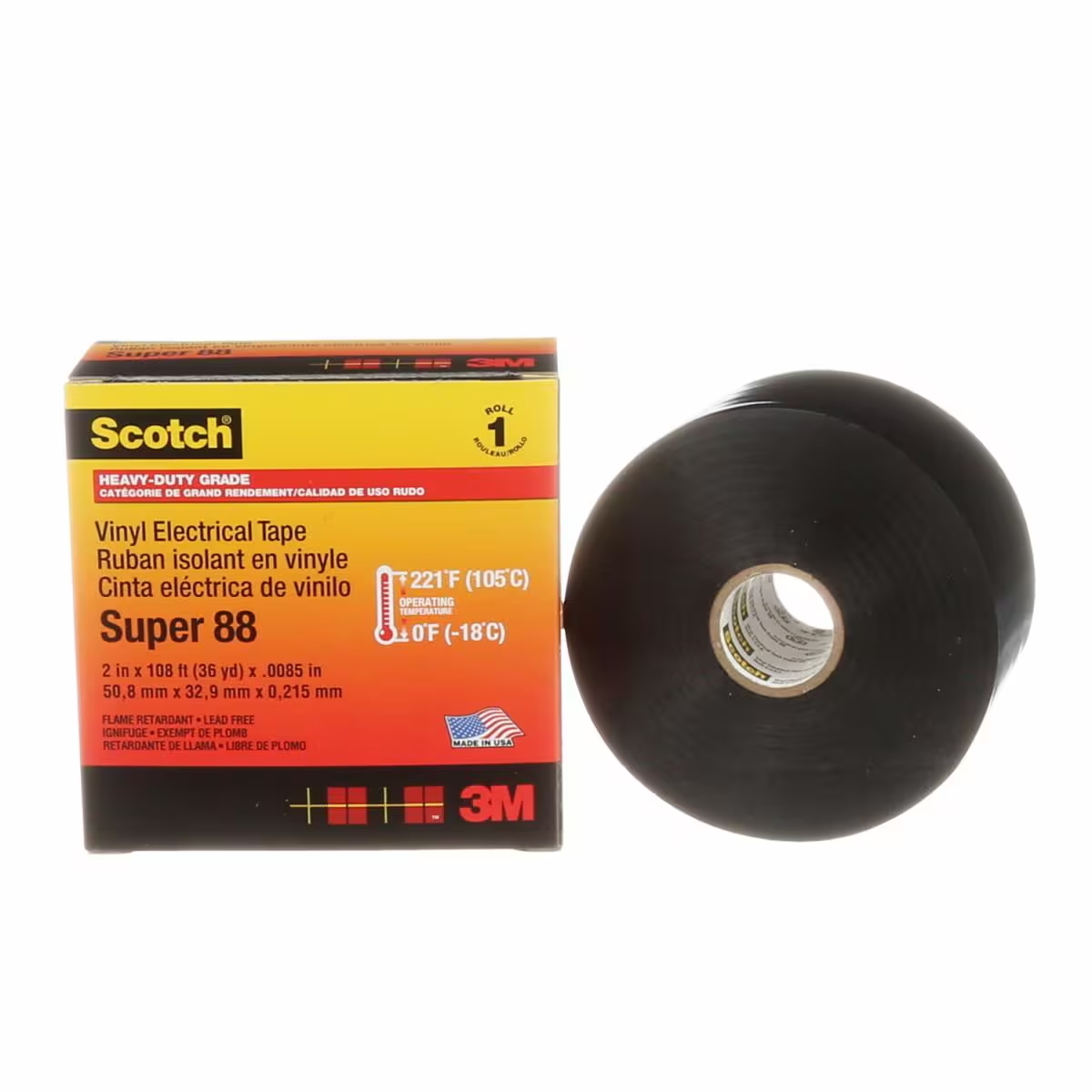 Scotch Super 88+ Vinil elektromos szalag