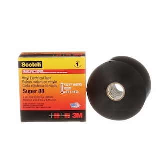 Scotch Super 88 PVC (vinil) elektromos szigetelő szalag