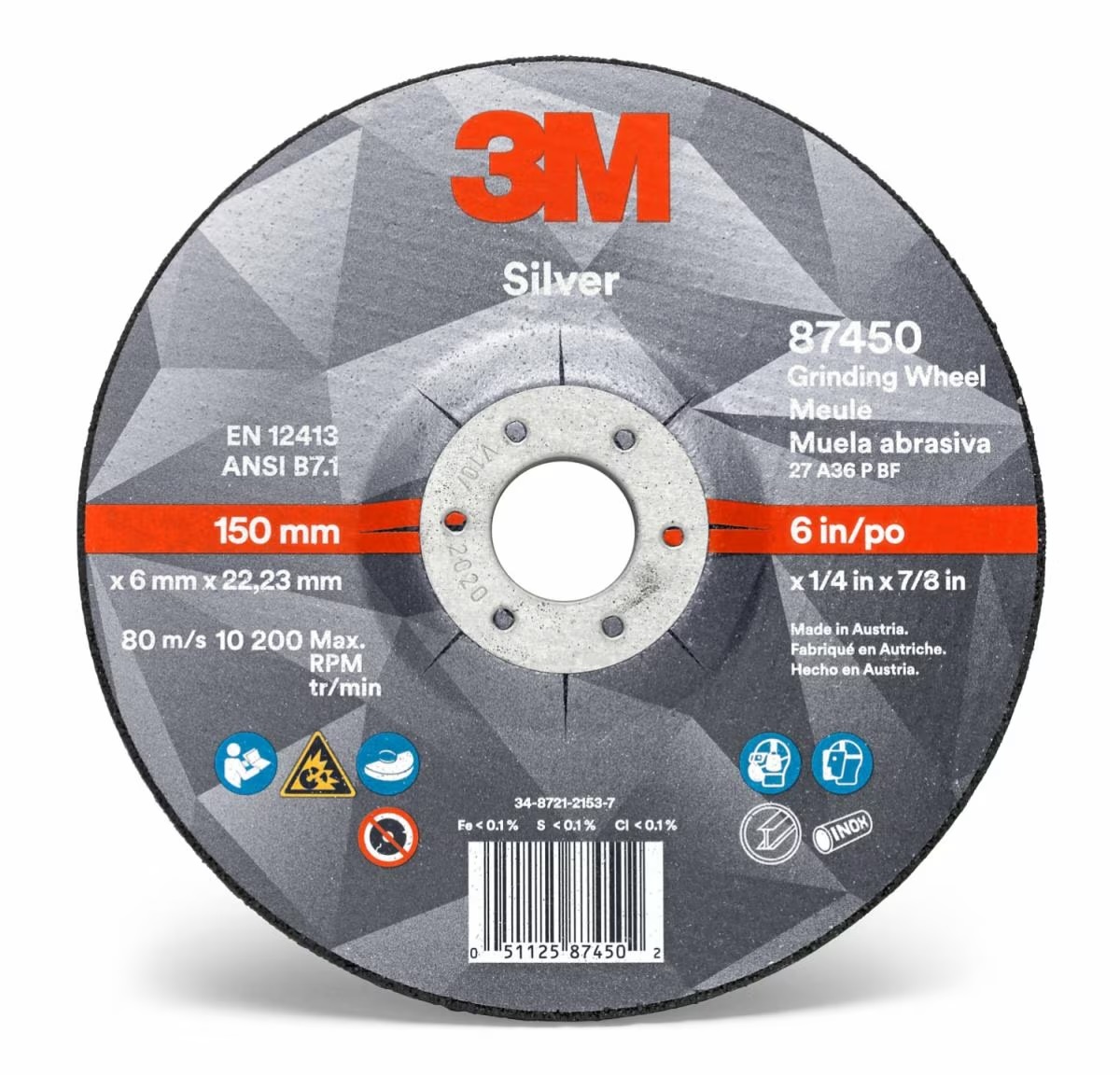 3M Silver tisztítókorong