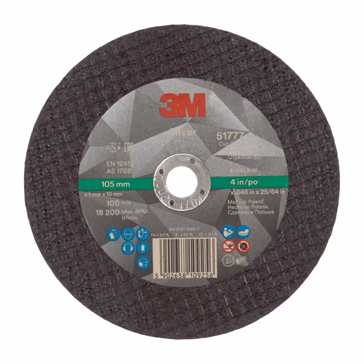 3M Silver vágókorong, 105 mm