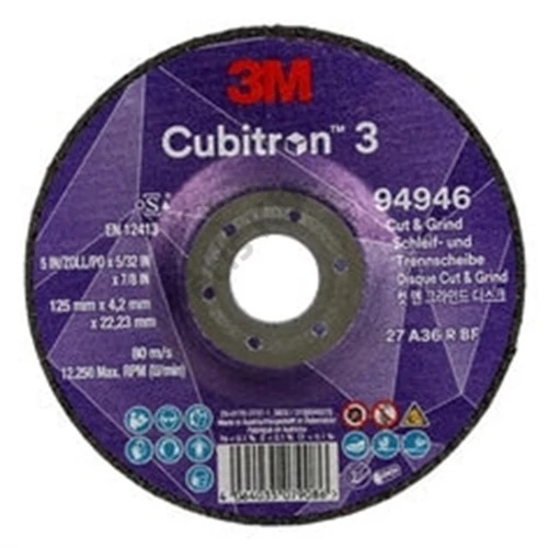 3M Cubitron 3 vágó- és tisztítókorong