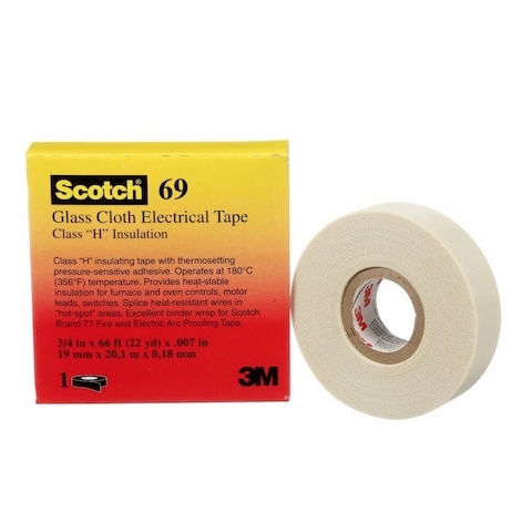3M 69 üvegszövet szigetelőszalag