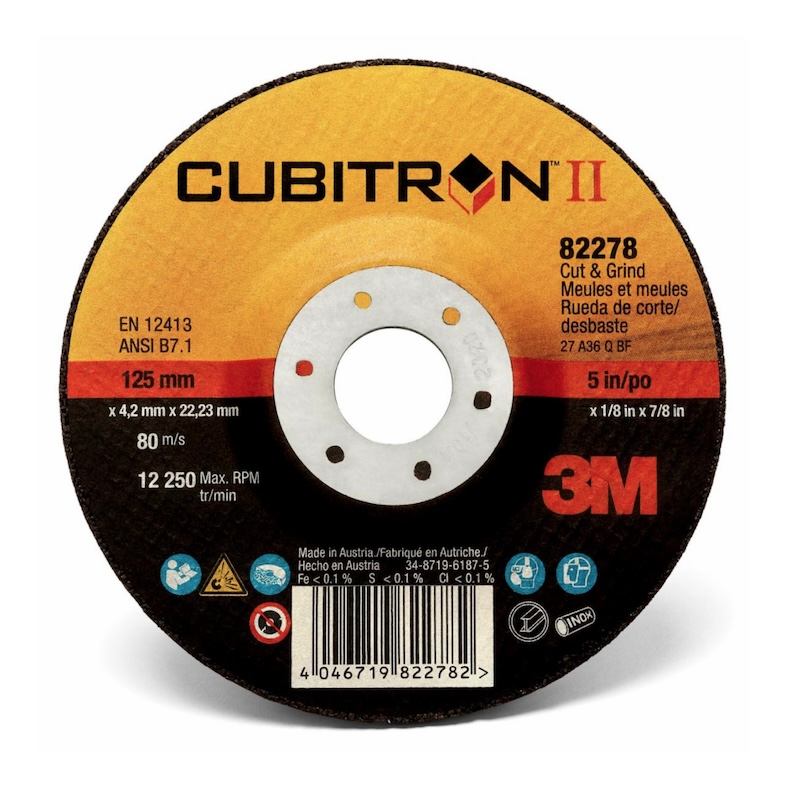 3M Cubitron II T27 vágó- és tisztítókorong